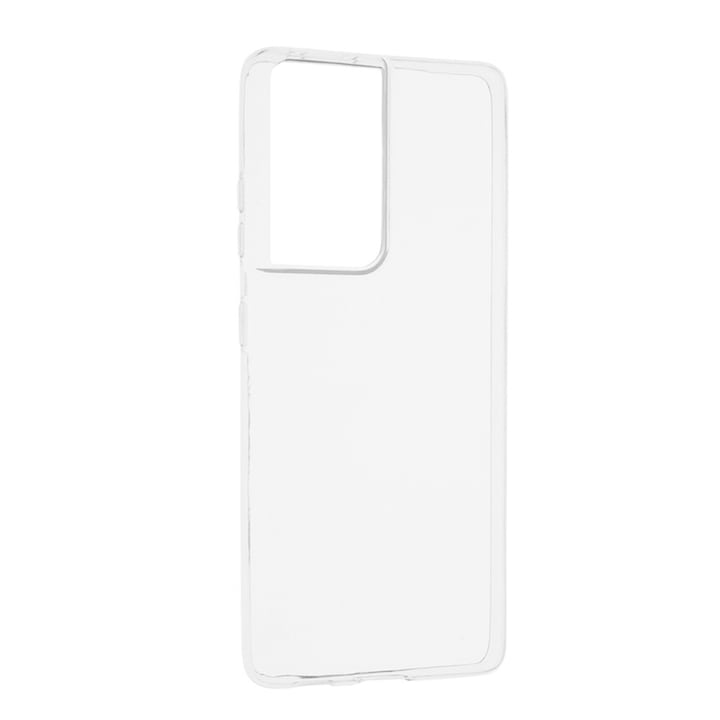 Силиконов защитен калъф Optim Ultra Protect за Samsung Galaxy S21 Ultra 5G, Прозрачен