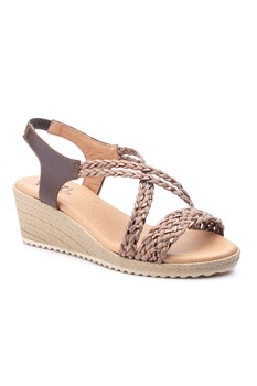 Sandale Dama curele impletite Jam, Maro Sandale Dama curele impletite Jam, Maro