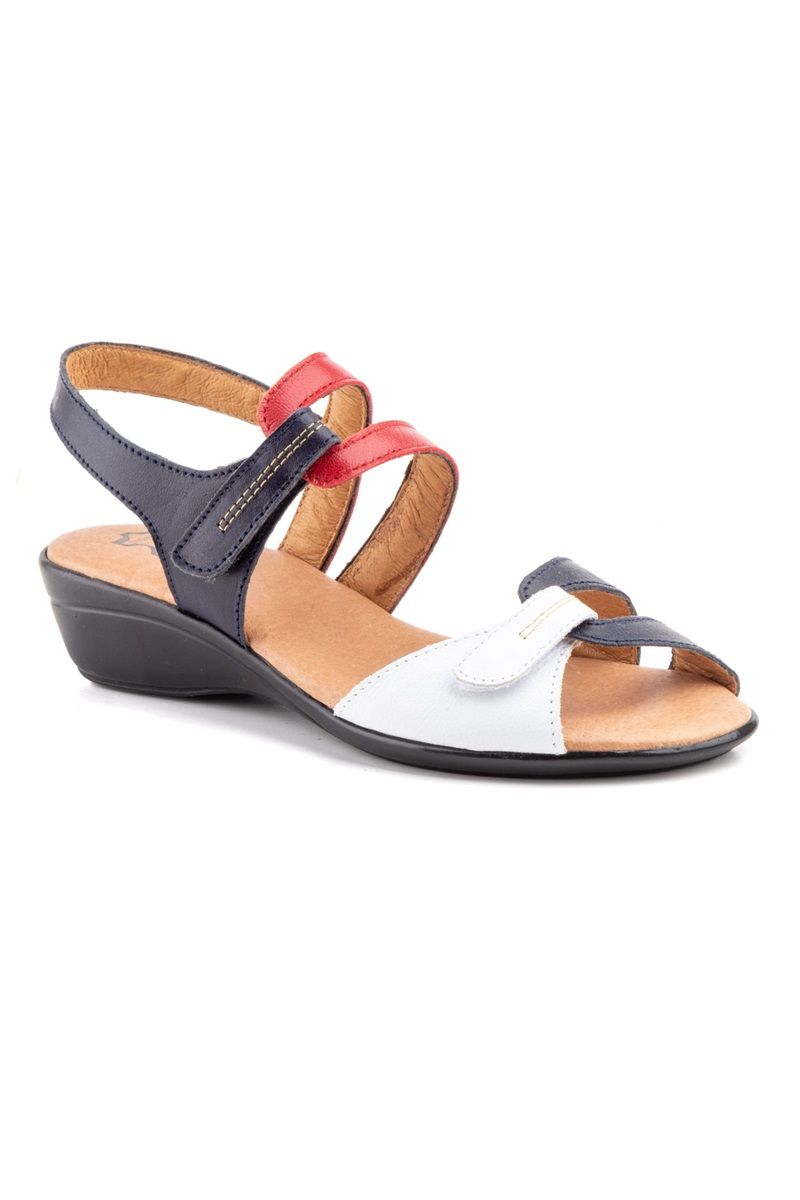 Sandale Dama cu velcro Jam 454, Multicolor