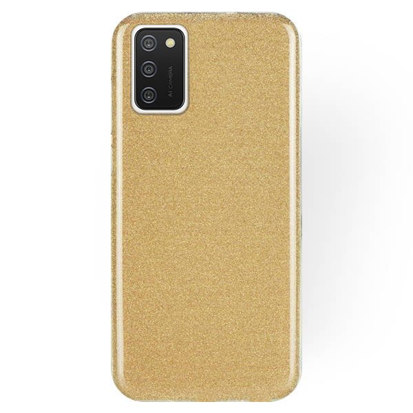 Husa pentru Samsung Galaxy A02s glitter gold