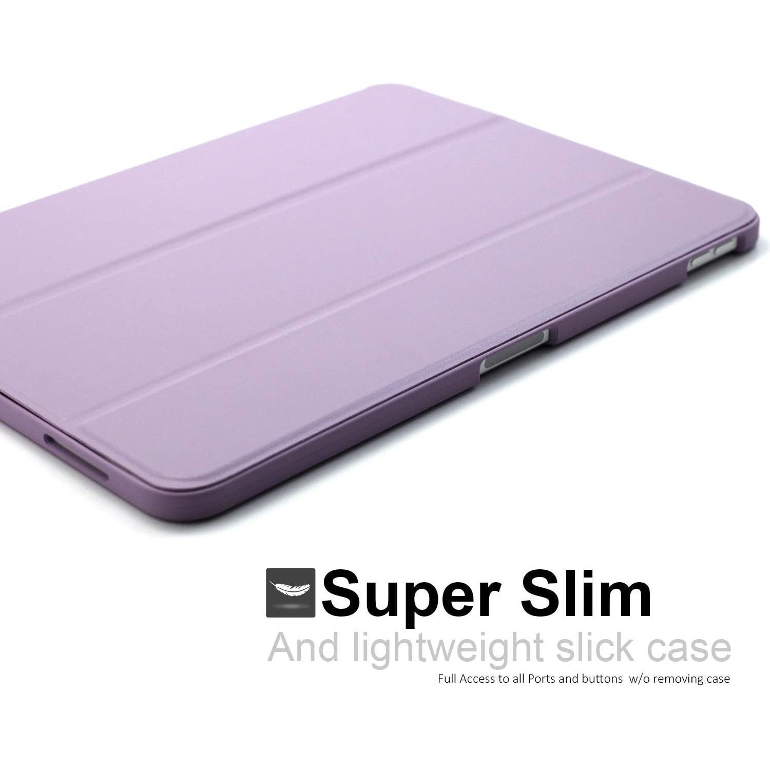 Husa pentru iPad Pro 2018, 12.9 inch, Khomo, Mov
