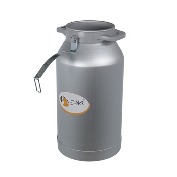 Bidon din aluminiu pentru lapte 50 l, cu clipsuri de prindere, fara capac Bidon din aluminiu pentru lapte 50 l, cu clipsuri de prindere, fara capac