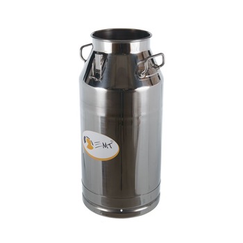 Bidon din inox pentru lapte 50 l, cu clipsuri de prindere, fara capac Bidon din inox pentru lapte 50 l, cu clipsuri de prindere, fara capac