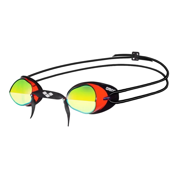 Очила за плуване Arena Swedix Mirror Goggles, Черен/Червен