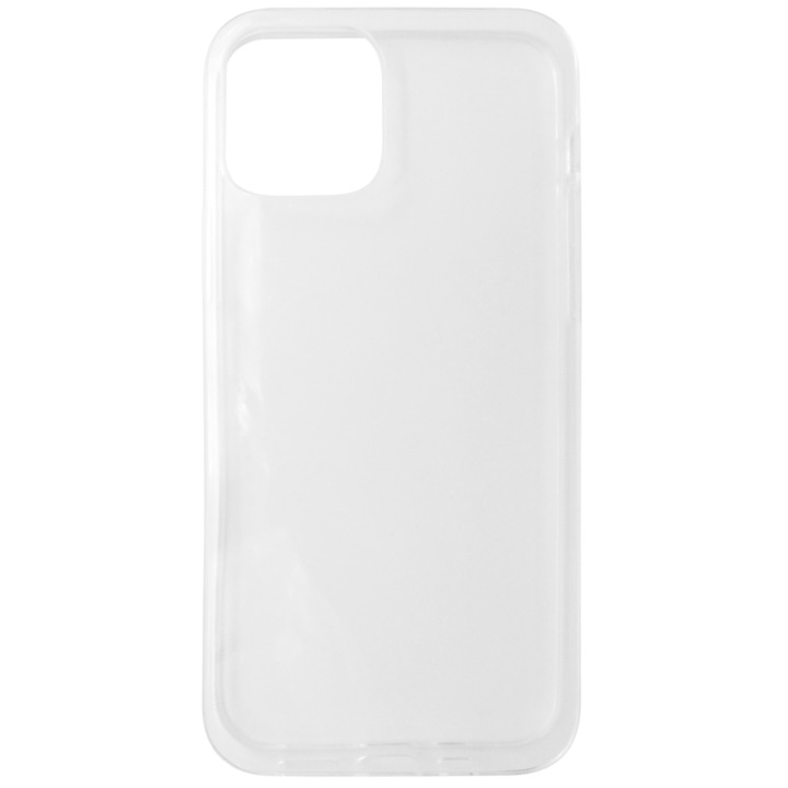 Husa silicon ultraslim transparenta pentru Apple iPhone 12, 12 Pro