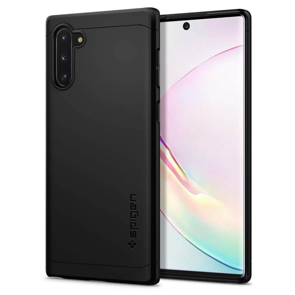 Husa Pentru Samsung Note 10, Premium, Spigen Thin Fit Classic, Negru