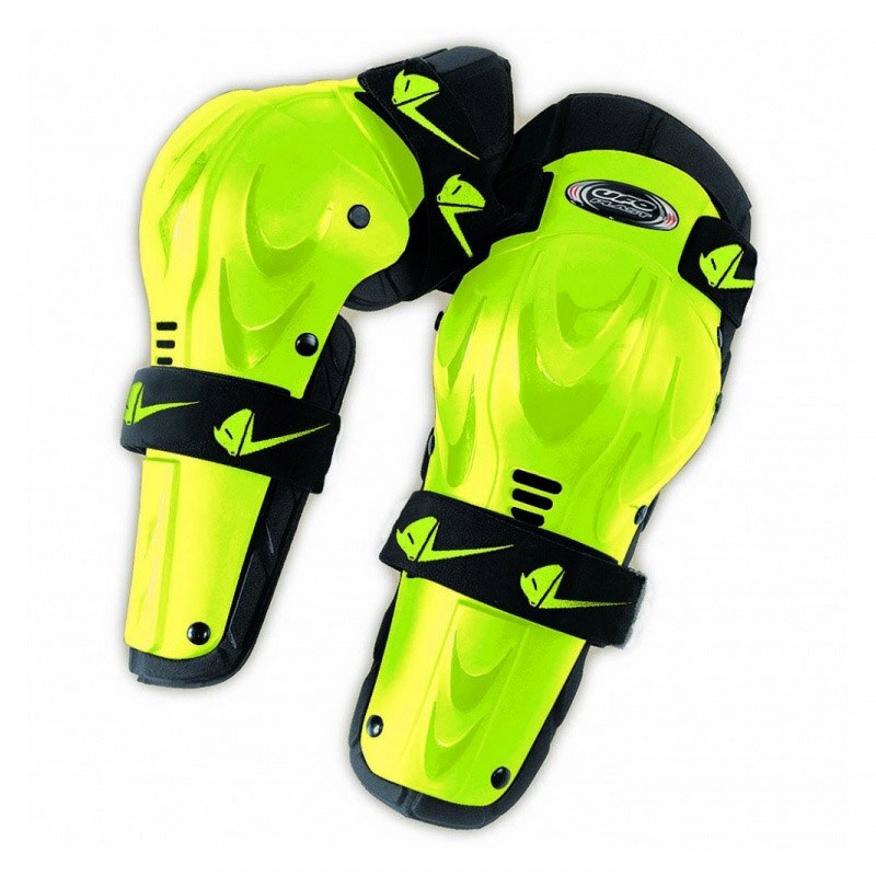 Protectie Genunchi profesionale Ufo, culoare galben fluorescent/negru