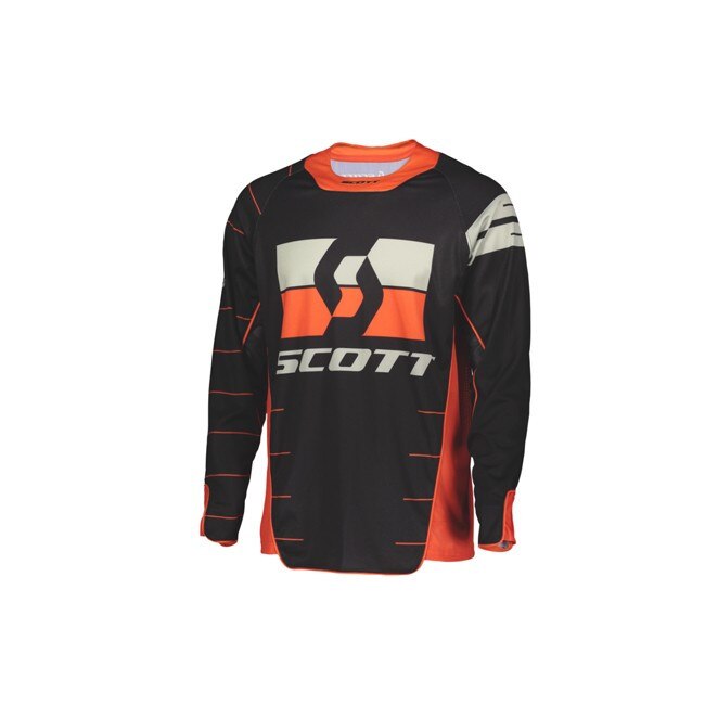 Tricou Scott Enduro, Negru/portocaliu, Barbati, Marime XL