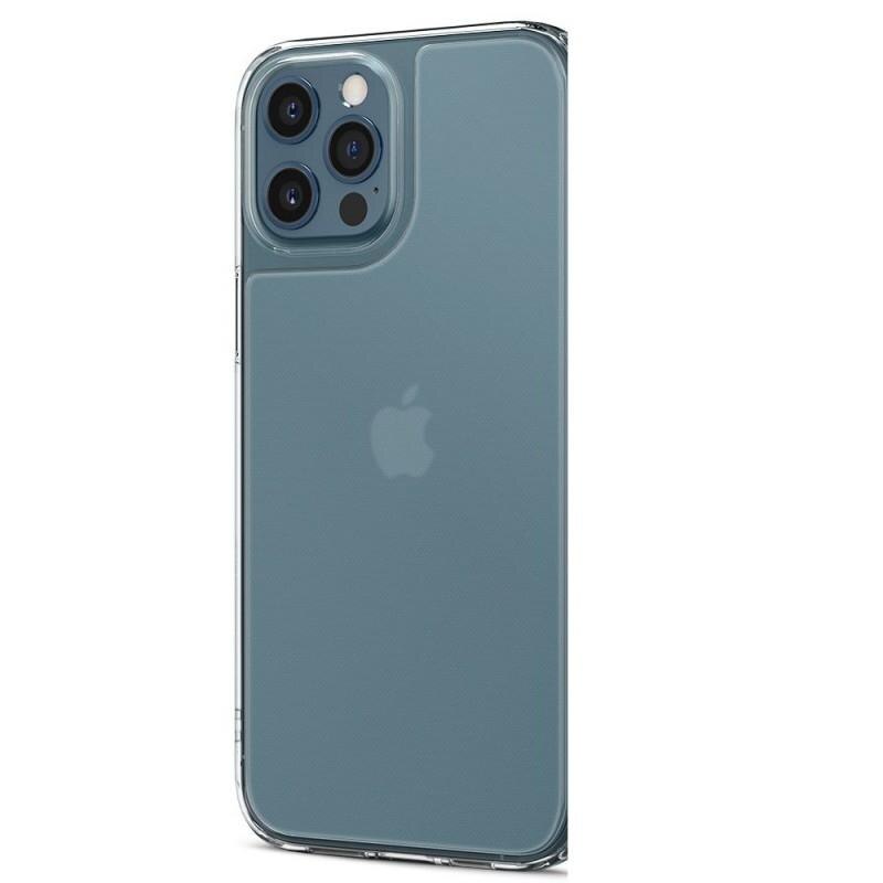 Carcasa Spigen Quartz Hybrid compatibila cu iPhone 12 Pro Max Matte Clear