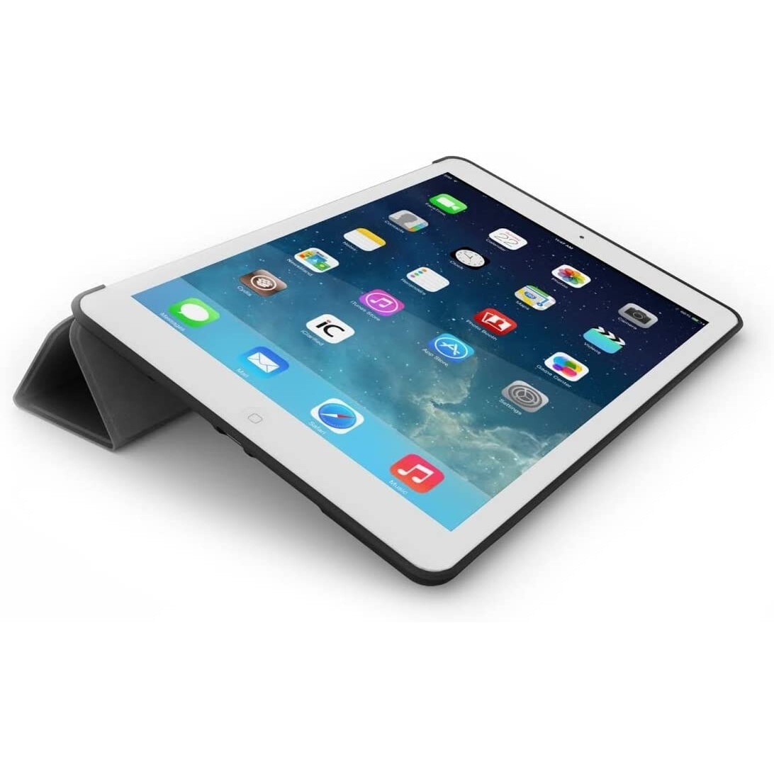 Husa de protectie Khomo, Pentru iPad Pro 9.7, Piele, Negru