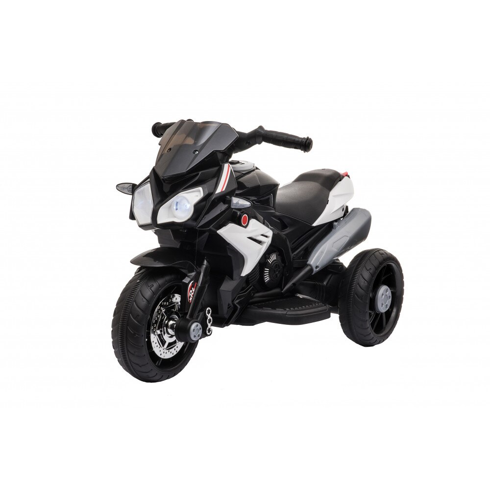 Motocicleta electrica cu roti din cauciuc EVA Nichiduta Champ Black