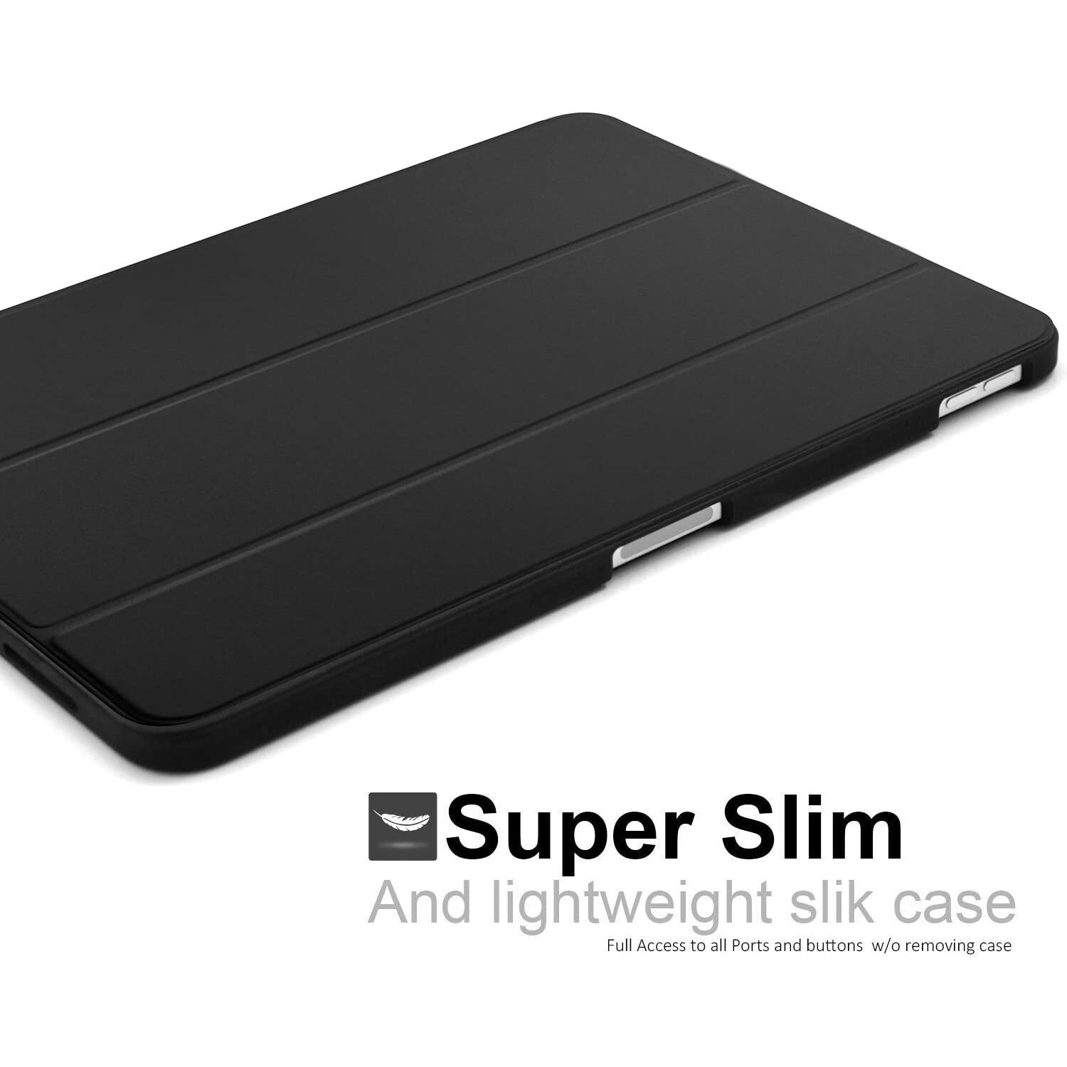 Husa pentru iPad Pro 2018 12.9", Khomo, Negru