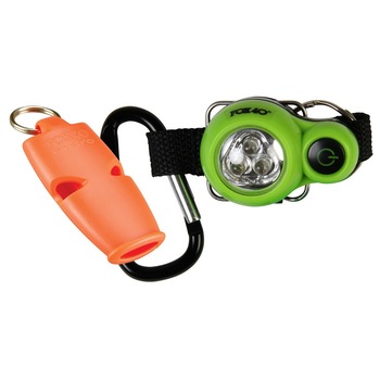 Set Fluier Fox 40 Micro cu Minilanterna XP, 110 dB, Portocaliu Set Fluier Fox 40 Micro cu Minilanterna XP, 110 dB, Portocaliu