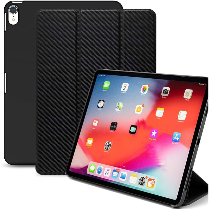 Husa pentru iPad Pro 11", Khomo, Negru
