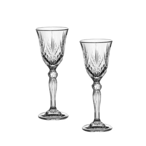 Set 6 pahare cristal de coniac, 