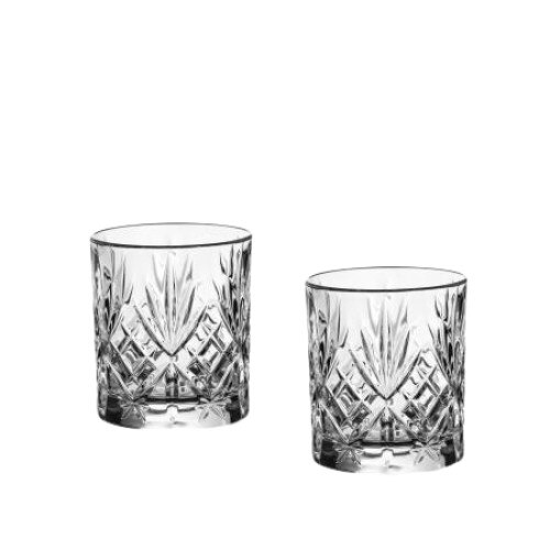 Set 6 pahare cristal de whisky, RCR Crystal, 270 ml