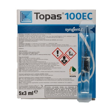 Fungicid Topas 100EC, 3ml Fungicid Topas 100EC, 3ml