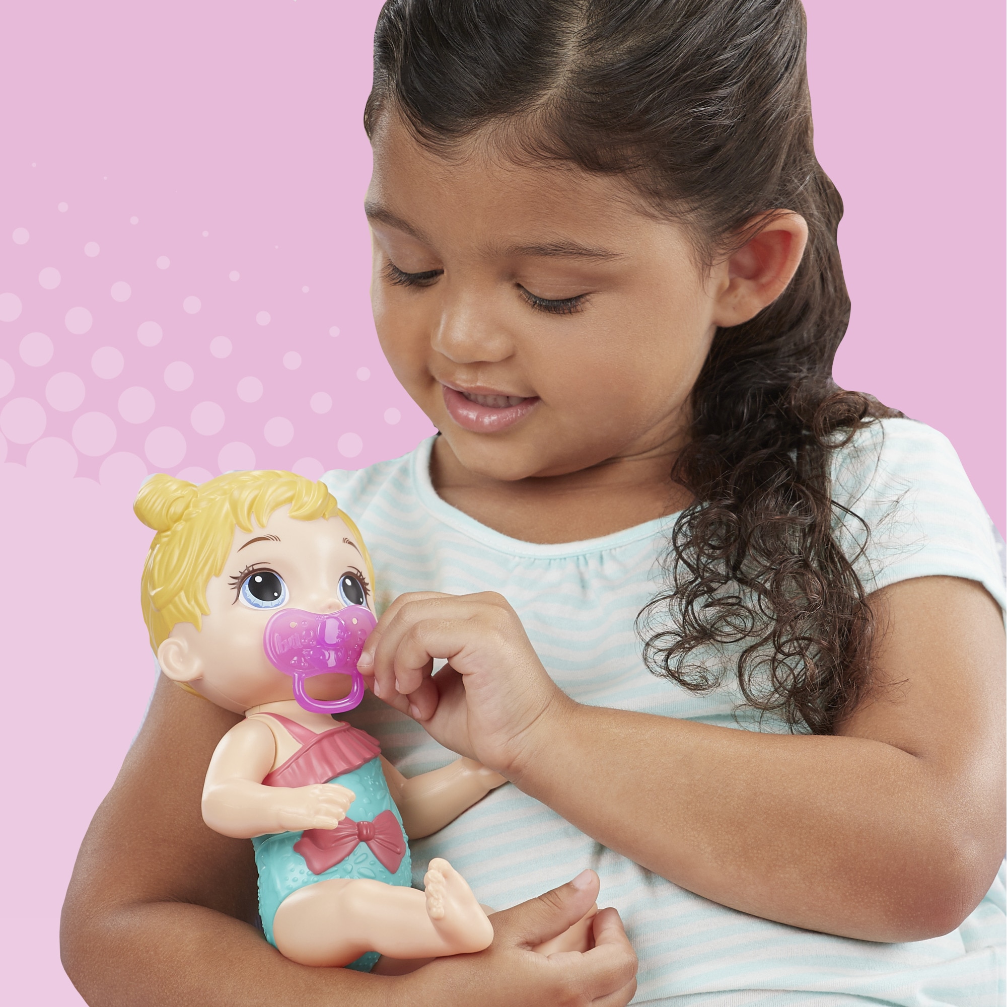 Bebelus Baby Alive - Splash'n Snuggle, Fetita Blonda - EMAG.ro