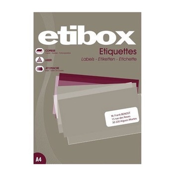 Etichete 21/A4 70x42,4 mm,100 coli Etibox 119752 Etichete 21/A4 70x42,4 mm,100 coli Etibox 119752