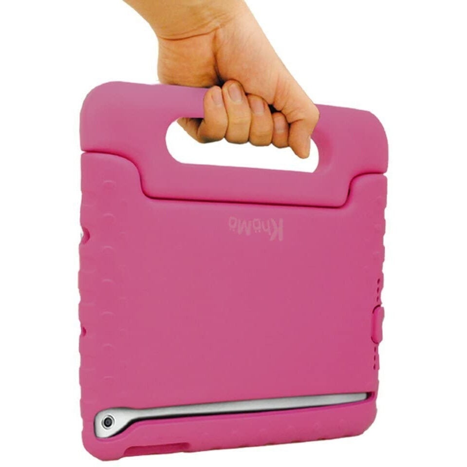Husa de protectie Khomo, Pentru Apple iPad 2/3/4, Spuma, Roz