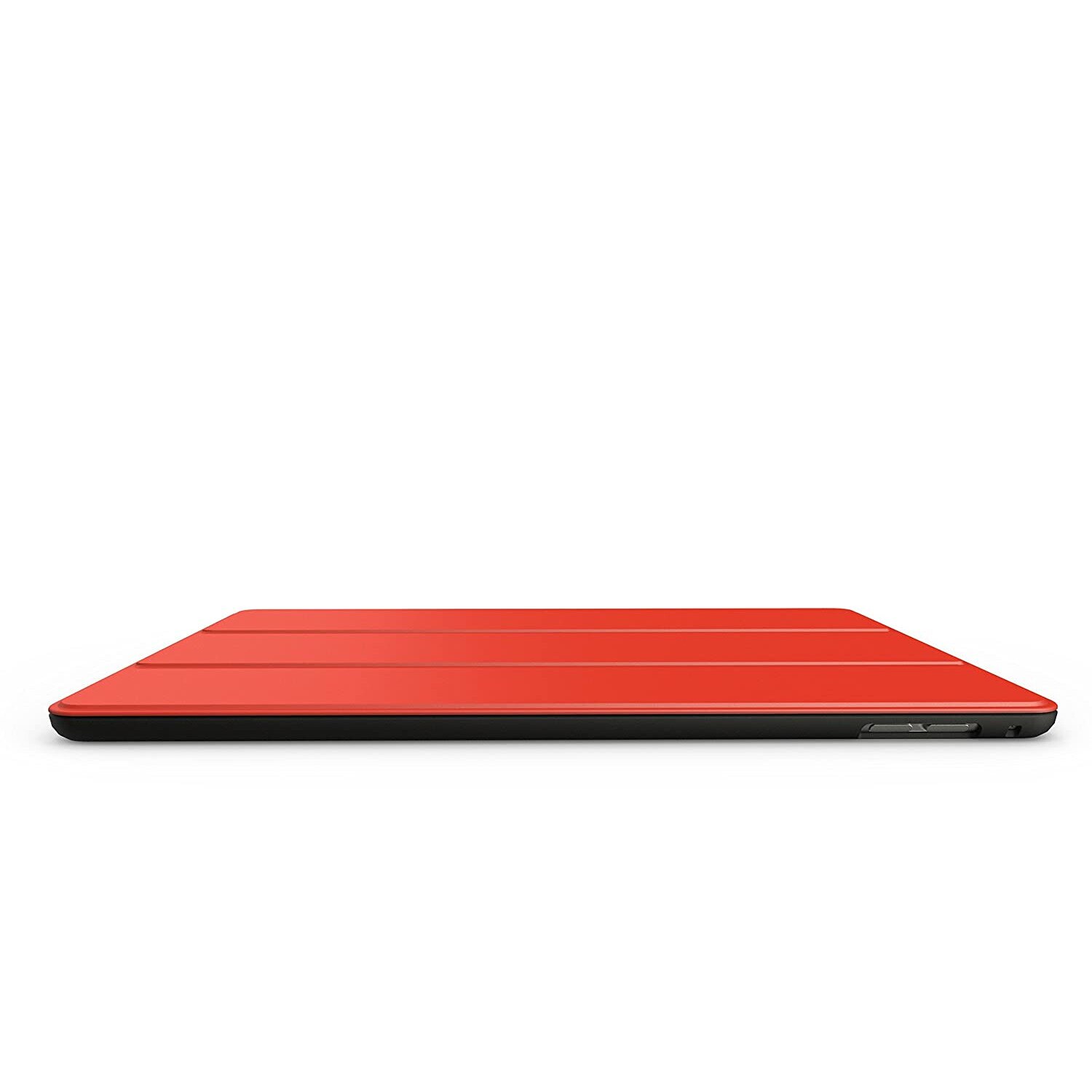 Husa protectie tableta, Khomo, Compatibila cu iPad Air 2, Rosu/Negru