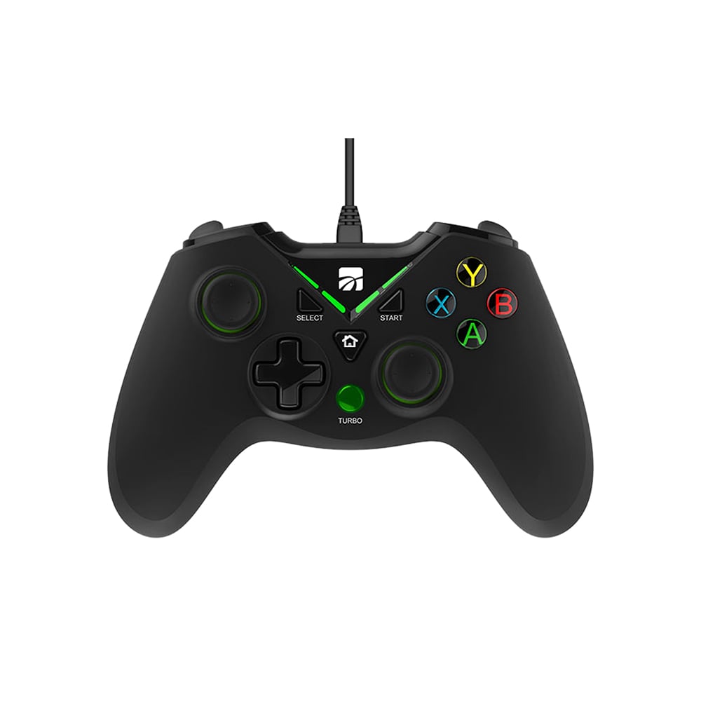 Controller cu fir Xtreme, Compatibil cu XBX/ XB1, Negru/ Verde