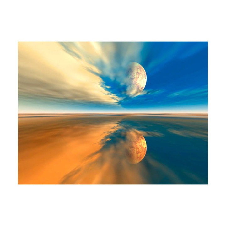 Nem szőtt tapéta nappaliba, hálószobába, Fly me to the moon - 350cm X 270cm, Használati útmutató, ragasztó