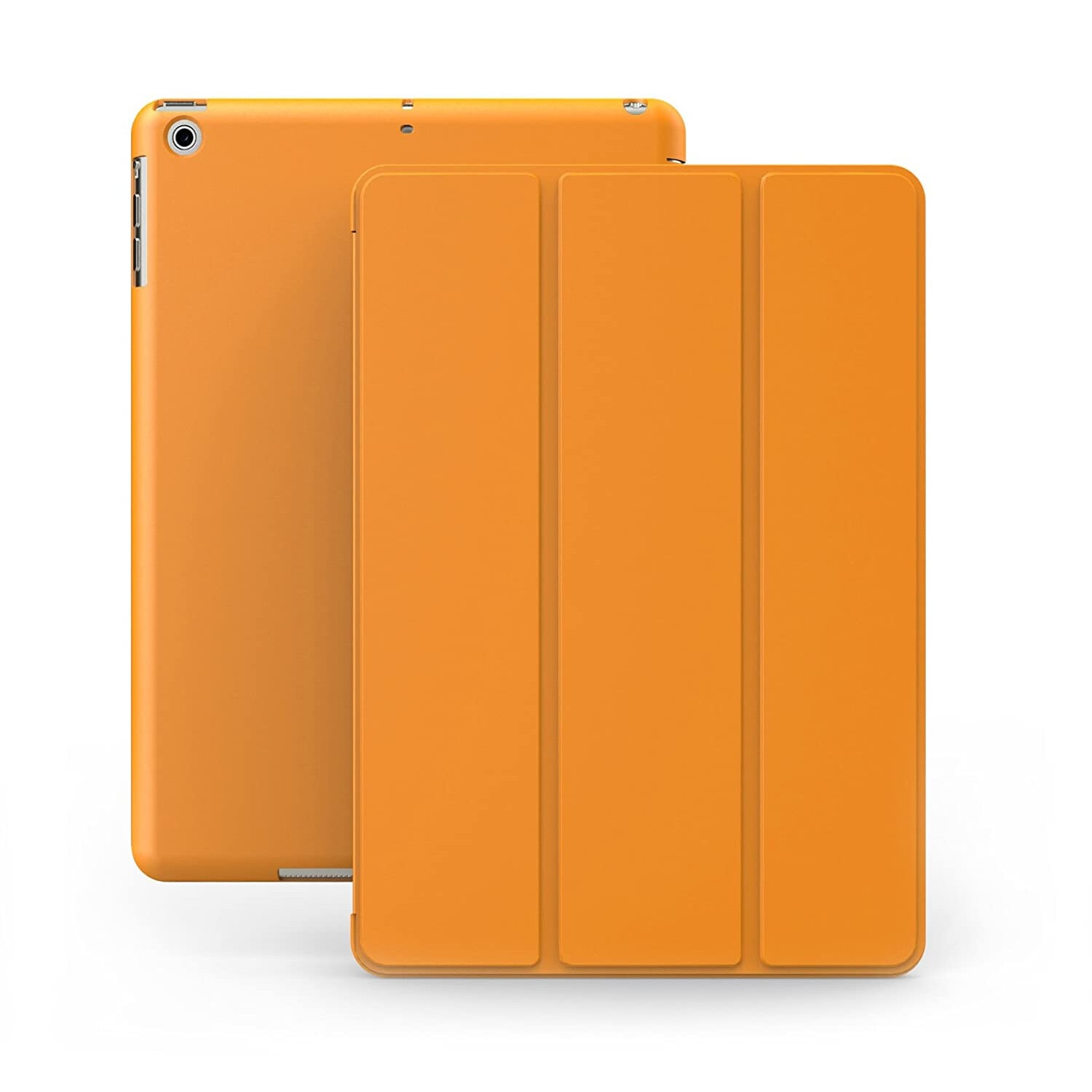 Husa protectie tableta, Khomo, Compatibila cu iPad Mini 123, Portocaliu