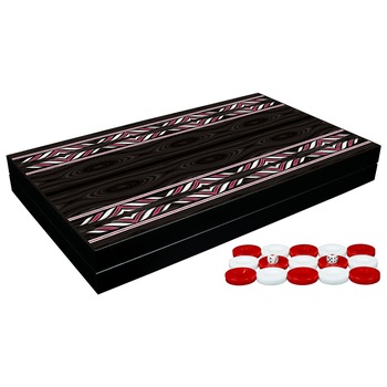 Set joc table Terra Trendy Black, 49x58 cm Set joc table Terra Trendy Black, 49x58 cm