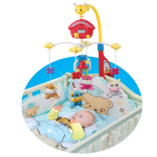 Carusel Muzical Jumbo Baby Plastic Plus Multicolor 0 Luni Emag Ro