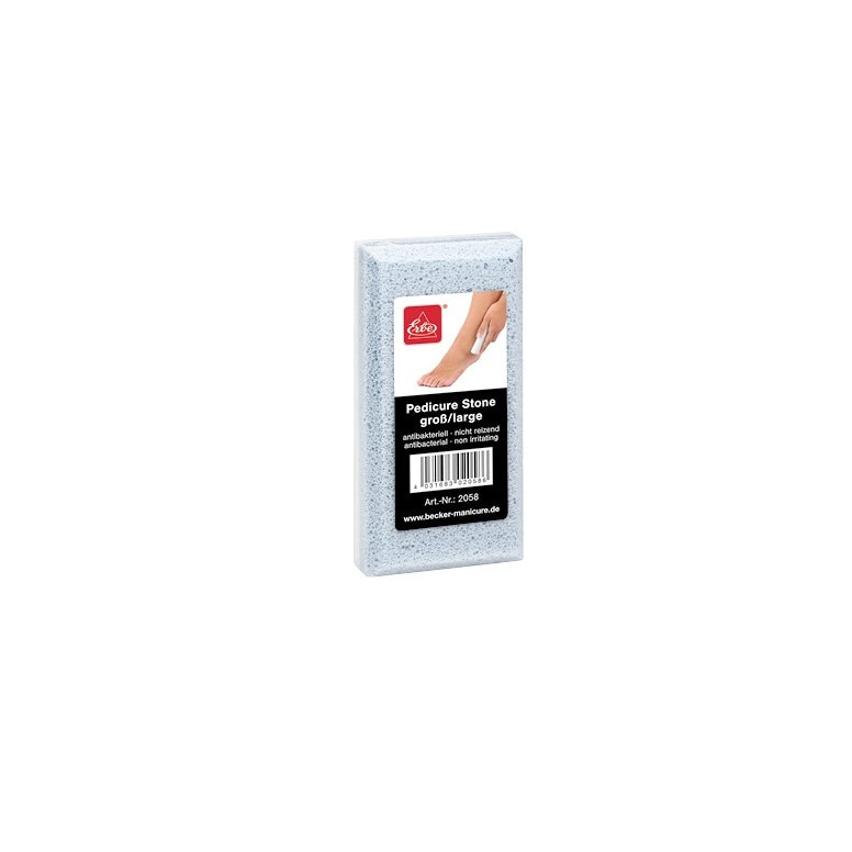 Piatra ponce antibacteriana pentru calcaie, cu doua fete, de culoare albastra, Erbe Solingen by iLUX