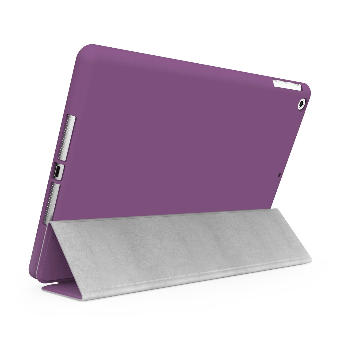 Husa protectie tableta, Khomo, Compatibila cu iPad Mini 1/2/3, Mov
