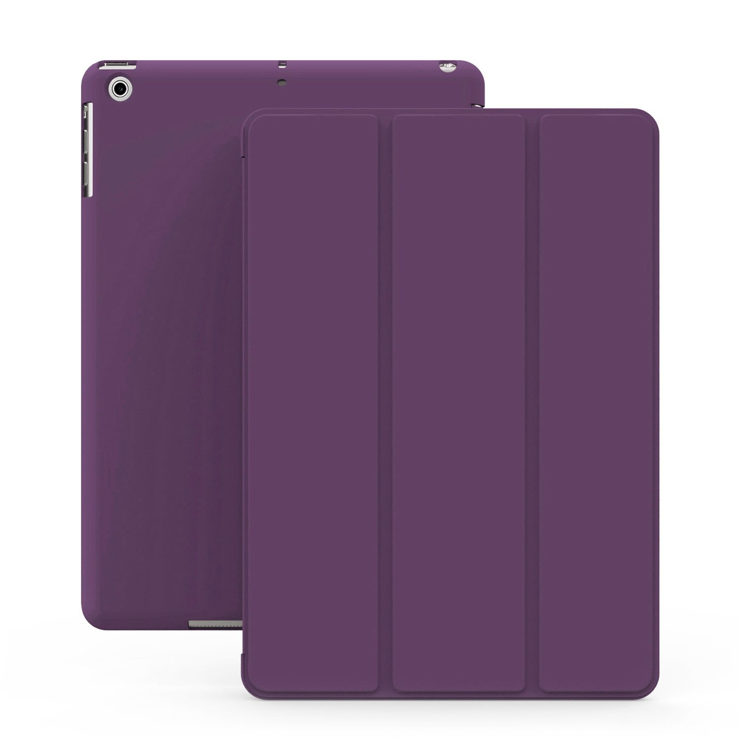 Husa protectie tableta, Khomo, Compatibila cu iPad Mini 1/2/3, Mov