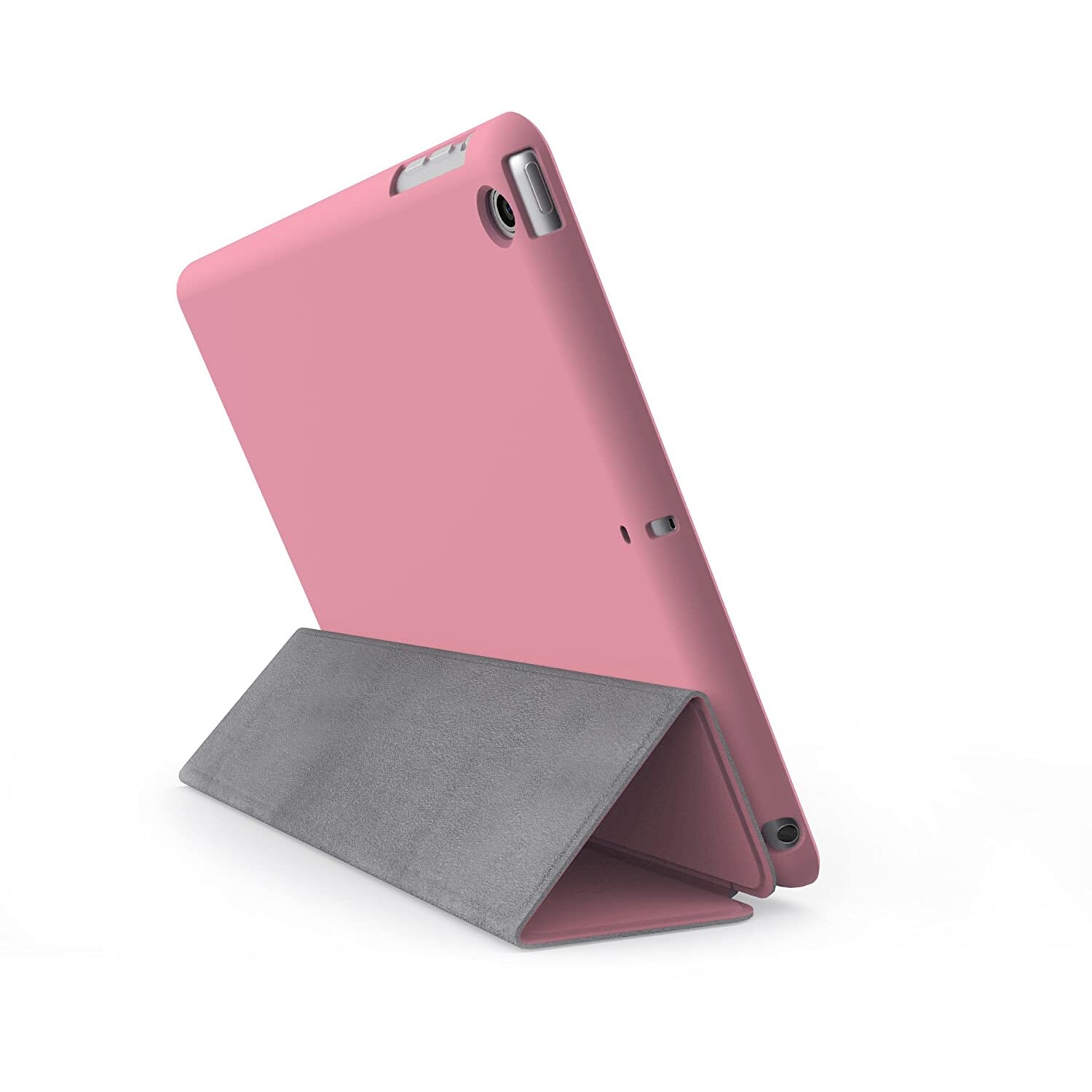 Husa protectie tableta, Khomo, Compatibila cu iPad Mini 1/2/3, Roz