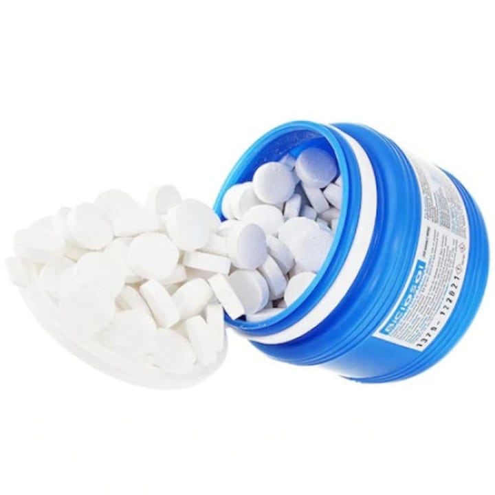 Хлорамин таблетки БИКЛОЗОЛ 200 хапчета с дезинфекционен ефект и с биоцидно одобрение от Министерството на здравеопазването CL200B