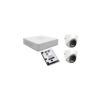 Kit supraveghere video Hikvision 2MP, cu 2 camere 2MP de interior si HDD 1 TB MK162 Kit supraveghere video Hikvision 2MP, cu 2 camere 2MP de interior si HDD 1 TB MK162