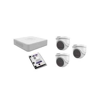 Kit supraveghere video Hikvision 2MP, cu 3 camere 2MP de interior si HDD 1 TB MK155 Kit supraveghere video Hikvision 2MP, cu 3 camere 2MP de interior si HDD 1 TB MK155