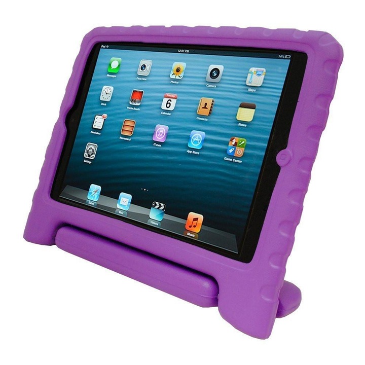 Защитен калъф Khomo, За Apple iPad Air 2, Foam, Purple