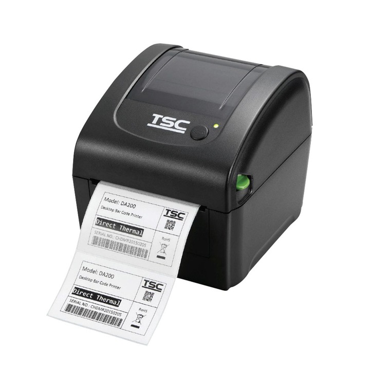 Imprimanta TSC DA210, 203 DPI, 108 mm, 152 mm/s, USB