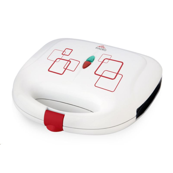 Тостер ETA Kvadro 4153, 700W, 2 плочи, бял