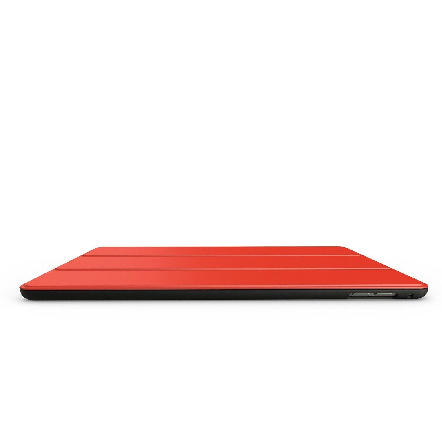 Husa de protectie UltraSlim KHOMO pentru iPad Mini 4, Negru/Rosu