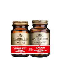 pachet vitamina b12 1000g masticabila sublinguala solgar 100 tablete  magneziu cu vitamina b6 solgar 100 capsule imagen 9_0_
0