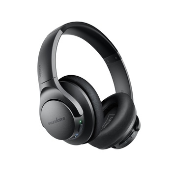 Casti Wireless Over-Ear Anker Soundcore Life Q20, Hybrid Active Noise Cancelling, Deep Bass, Negru Casti Wireless Over-Ear Anker Soundcore Life Q20, Hybrid Active Noise Cancelling, Deep Bass, Negru