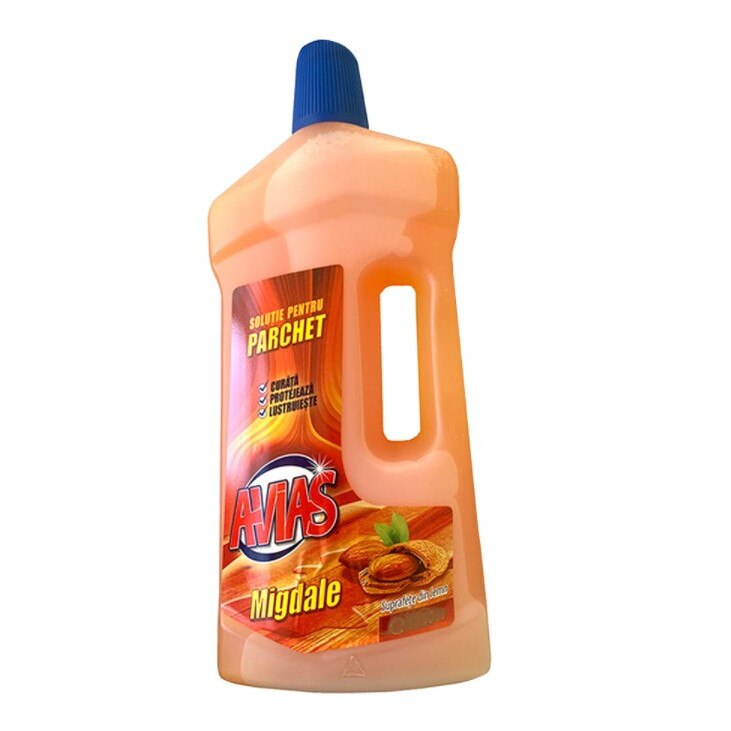 Solutie pentru parchet Avias cu migdale, 2l
