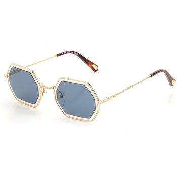 Ochelari de soare, de dama, Chloe CE146S 832, Auriu Ochelari de soare, de dama, Chloe CE146S 832, Auriu