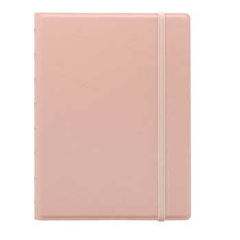 Agenda A5 nedatata cu spirala si rezerve FILOFAX Notebook Classic Pastel, Ruled Peach Agenda A5 nedatata cu spirala si rezerve FILOFAX Notebook Classic Pastel, Ruled Peach