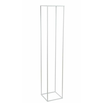 Suport pentru flori pe ghiveci Loft metalic alb 130 cm Suport pentru flori pe ghiveci Loft metalic alb 130 cm