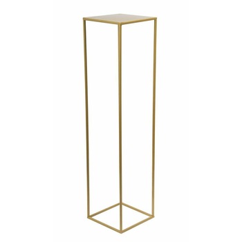 Suport pentru flori pe ghiveci Loft metalic auriu 100/24/24 cm Suport pentru flori pe ghiveci Loft metalic auriu 100/24/24 cm