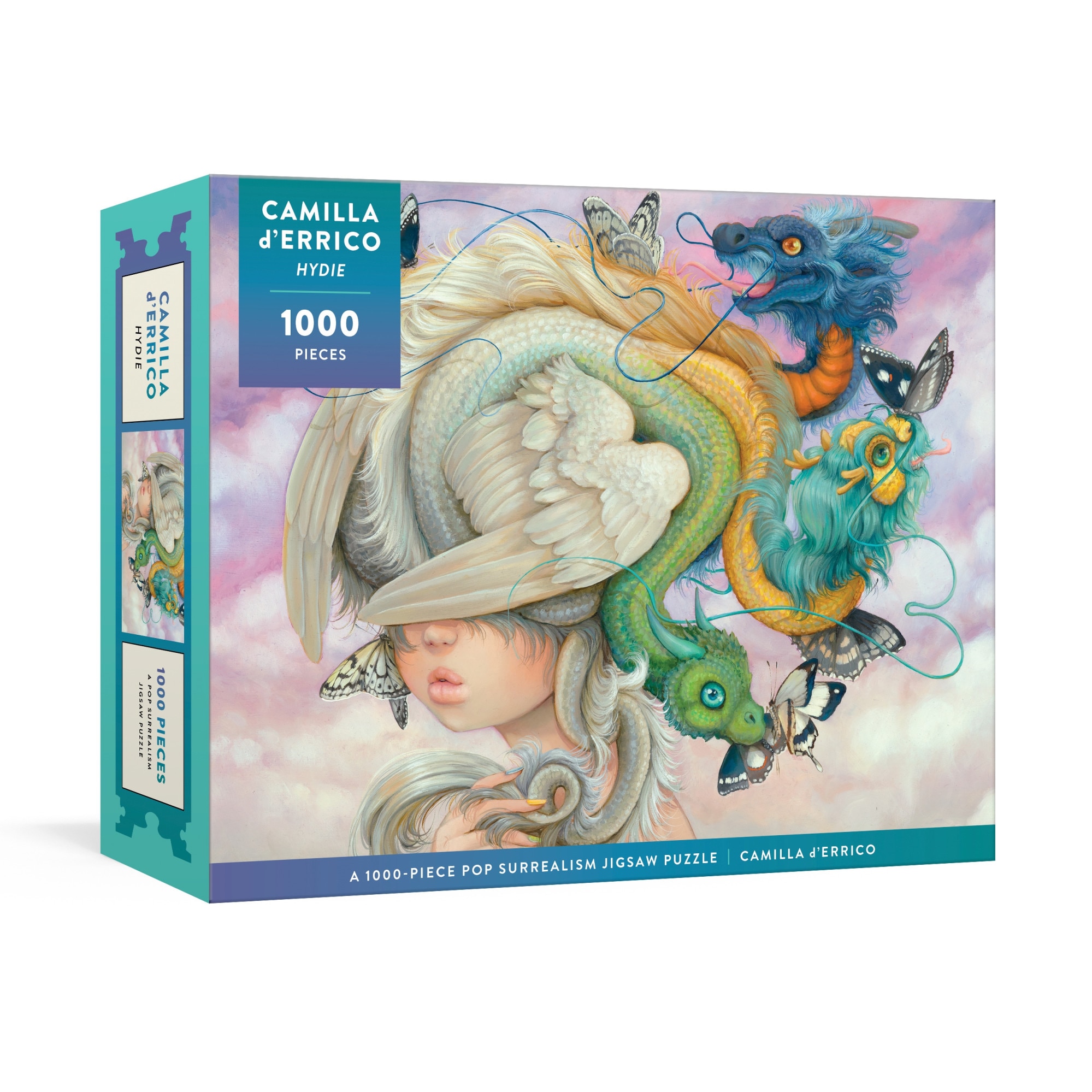 Puzzle 1000 de piese - Camilla d'Errico: Hydie, Carton