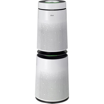 Purificator de aer LG PuriCare AS95GDWV0, 91mp, Senzor PM 1.0, SmartThinQ, WiFi, Filtru HEPA, Clean Booster, Alb Purificator de aer LG PuriCare AS95GDWV0, 91mp, Senzor PM 1.0, SmartThinQ, WiFi, Filtru HEPA, Clean Booster, Alb